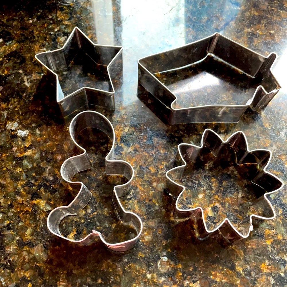 Vintage Cookie Cutters Bundle of 4
